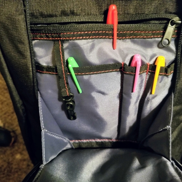 STM Black Padded Laptop Backpack NWOT - Picture 6 of 7